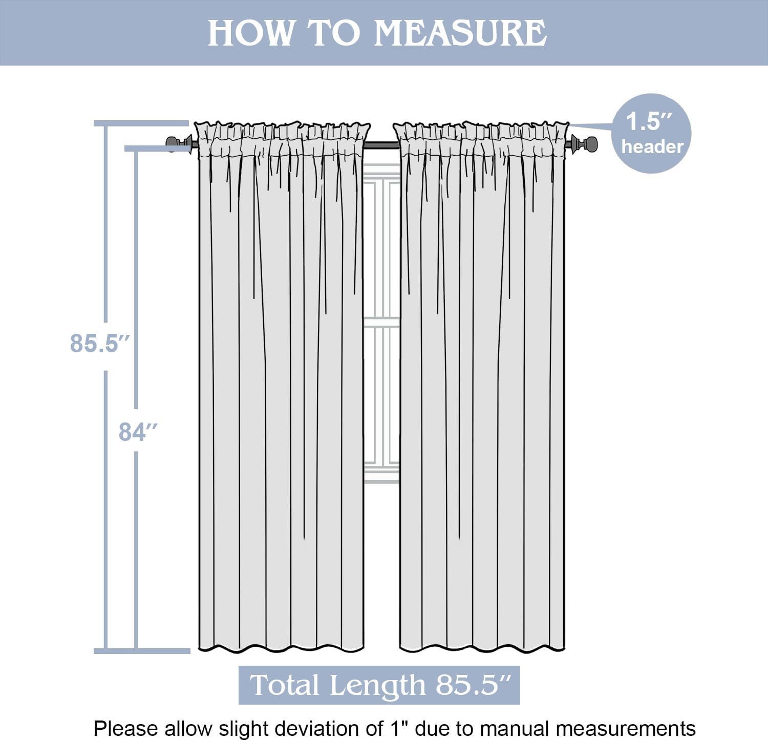 Gwine Sage Green Curtains 84 Inches Long 2 Panels Set, Light Filtering Soft Lightweight Sheer Curtains, Leaf Clip Jacquard Textured Curtain for Bedroom Living Room, 42Wx84L Inches, 2PCS