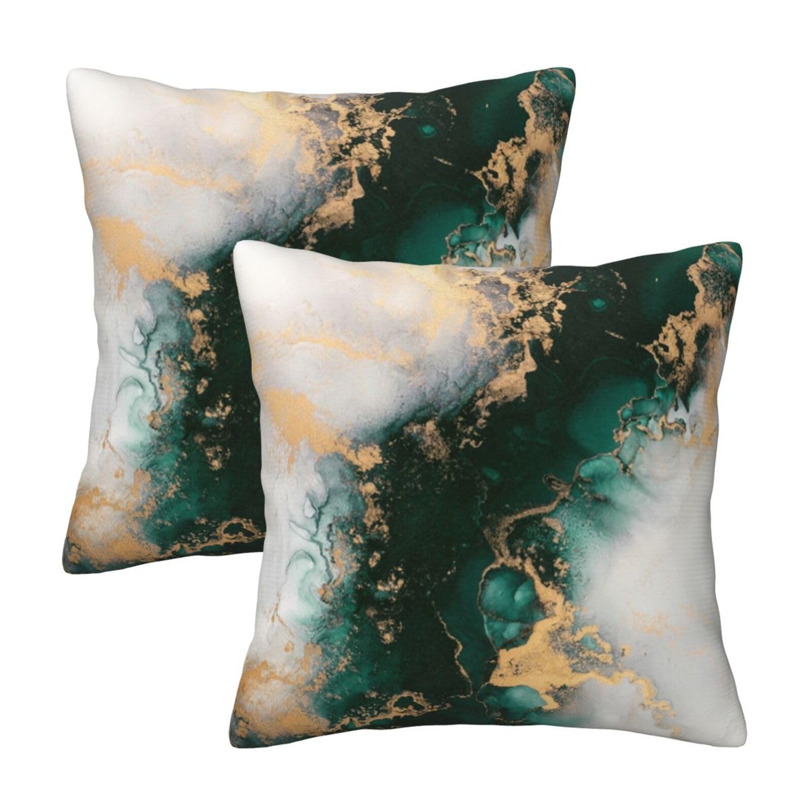 Pink and White Floral Throw Pillow Covers 18x18 Inches Set of 2, Decorative Vintage Chinoiserie Flower Pillow Case Farmhouse Cushion Covers for Sofa Bed Couch Living Room