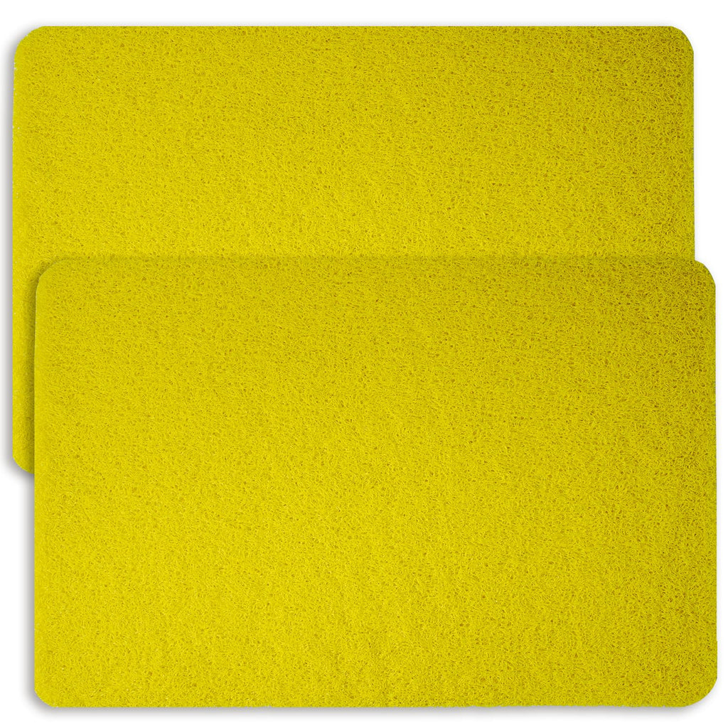 Hargiis Non Slip Bathtub Mat, Foot Scrubber Anti Slip Fast Drying Shower Mat for Tub, Floor,Bathroom, Home, Kitchen, Hotel, Beige, 24x16 Inches