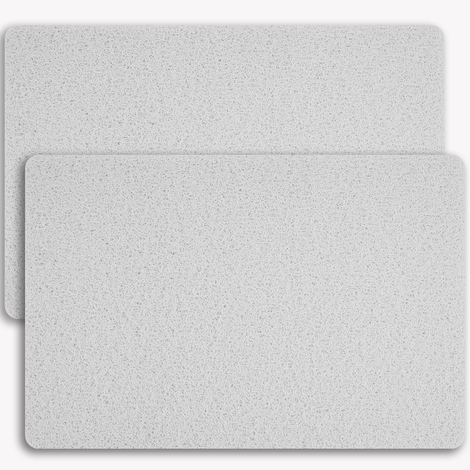 Hargiis Non Slip Bathtub Mat, Foot Scrubber Anti Slip Fast Drying Shower Mat for Tub, Floor,Bathroom, Home, Kitchen, Hotel, Beige, 24x16 Inches