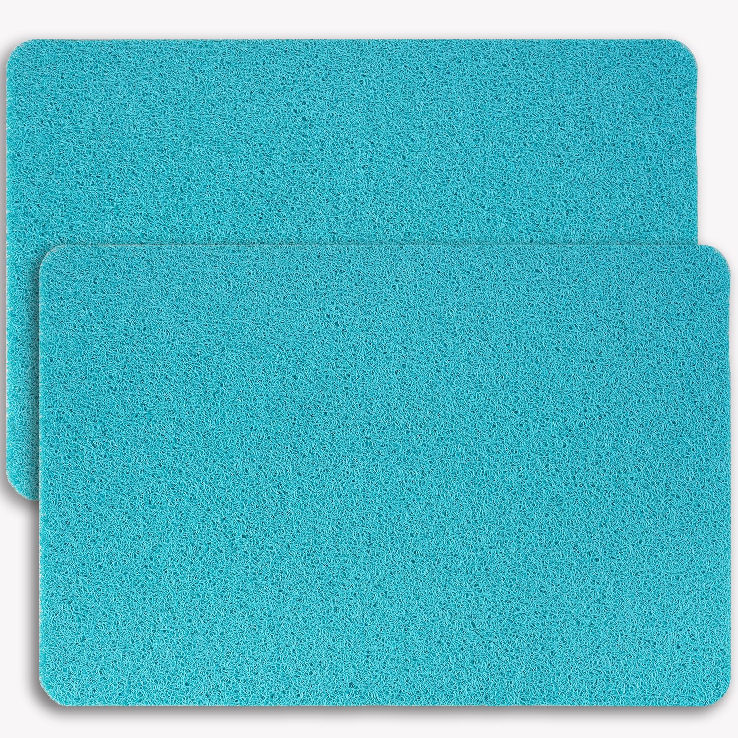 Hargiis Non Slip Bathtub Mat, Foot Scrubber Anti Slip Fast Drying Shower Mat for Tub, Floor,Bathroom, Home, Kitchen, Hotel, Beige, 24x16 Inches