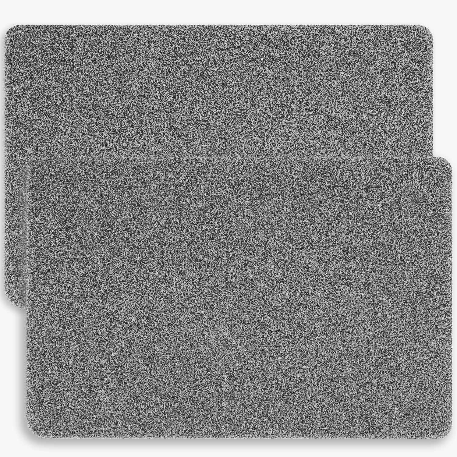 Hargiis Non Slip Bathtub Mat, Foot Scrubber Anti Slip Fast Drying Shower Mat for Tub, Floor,Bathroom, Home, Kitchen, Hotel, Beige, 24x16 Inches
